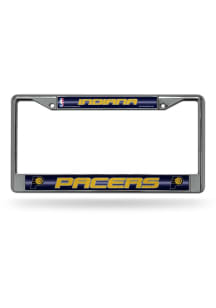 Indiana Pacers Glitter Chrome License Frame