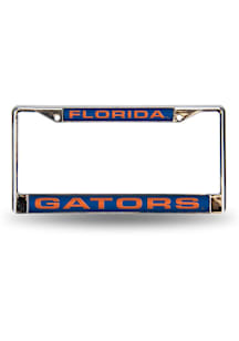 Florida Gators Chrome License Plate Frame - Blue