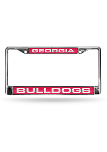 Georgia Bulldogs Chrome License Frame