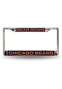 Chicago Bears Chrome License Frame