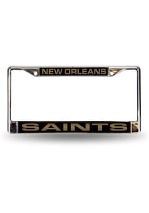 New Orleans Saints Chrome License Frame