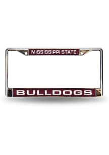 Mississippi State Bulldogs Chrome License Frame