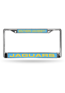 Southern University Jaguars Chrome License Frame