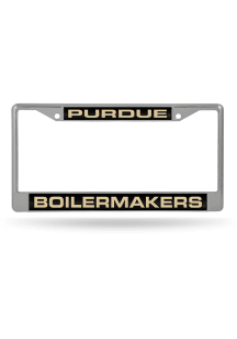 Purdue Boilermakers Chrome License Frame