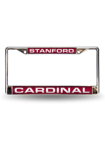 Stanford Cardinal Chrome License Frame