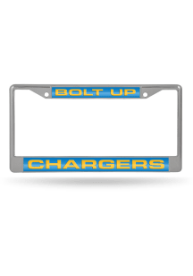 Los Angeles Chargers Chrome License Frame