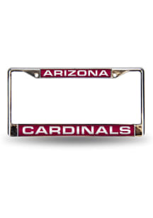 Arizona Cardinals Chrome License Frame