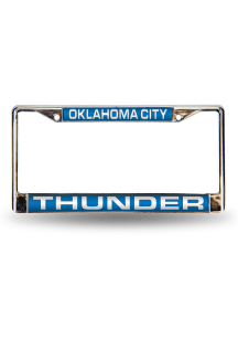 Oklahoma City Thunder Chrome License Frame
