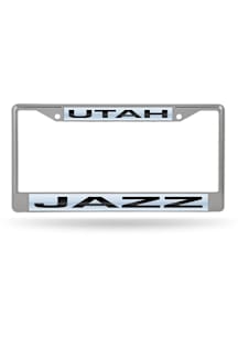 Utah Jazz Chrome License Frame