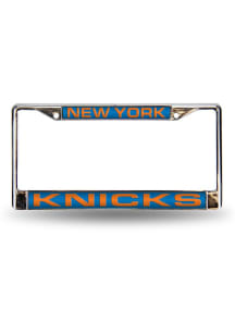 New York Knicks Chrome License Frame