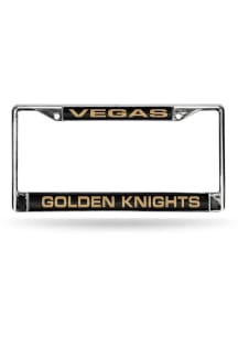 Vegas Golden Knights Chrome License Frame