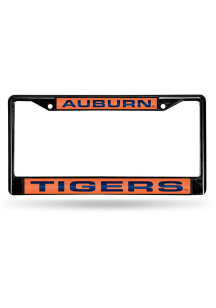 Auburn Tigers Black Chrome License Frame