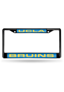 UCLA Bruins Black Chrome License Frame