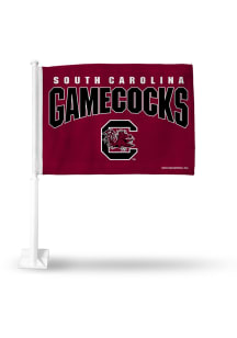 South Carolina Gamecocks Double Sided Car Flag - Red