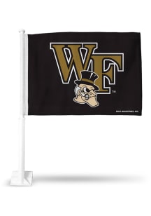 Wake Forest Demon Deacons Double Sided Car Flag - White