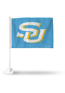 Southern University Jaguars Double Sided Car Flag - White