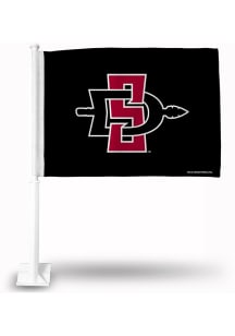 San Diego State Aztecs Double Sided Car Flag - White