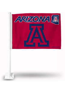 Arizona Wildcats Double Sided Car Flag - Red