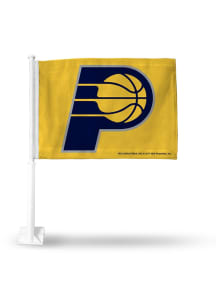 Indiana Pacers Double Sided Car Flag - White