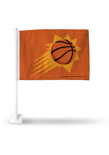 Phoenix Suns Double Sided Car Flag - Orange