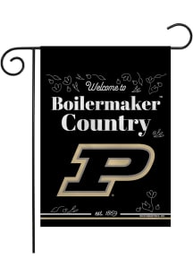 White Purdue Boilermakers 13x18 Garden Flag