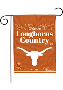 Texas Longhorns 13x18 Garden Flag - White