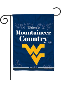 West Virginia Mountaineers 13x18 Garden Flag