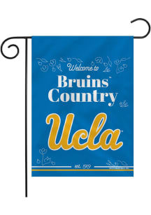 White UCLA Bruins 13x18 Garden Flag