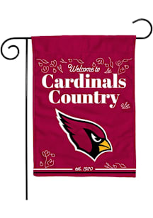 Arizona Cardinals 13x18 Garden Flag - White