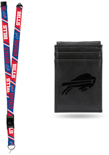 Buffalo Bills Lanyard and Front Pocket Wallet Mens Lanyard and Front Pocket Wallet Set