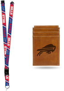 Buffalo Bills Lanyard and Front Pocket Wallet Mens Lanyard and Front Pocket Wallet Set