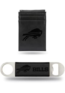 Buffalo Bills Bar Blade and Front Pocket Wallet Mens Front Pocket Wallet and Bar Blade Set