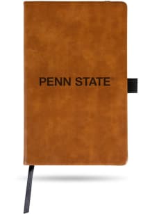 Brown Penn State Nittany Lions Engraved Notebook and Folder