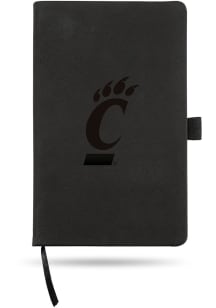 Black Cincinnati Bearcats Engraved Notebooks and Folders