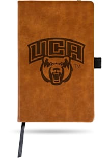 Central Arkansas Bears Engraved Notebook and Folder - Brown