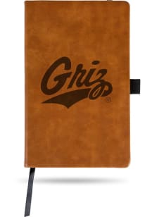 Montana Grizzlies Engraved Notebooks and Folders