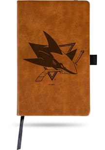 San Jose Sharks Engraved Notebooks and Folders