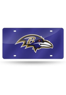 Baltimore Ravens Laser Cut Car Accessory License Plate