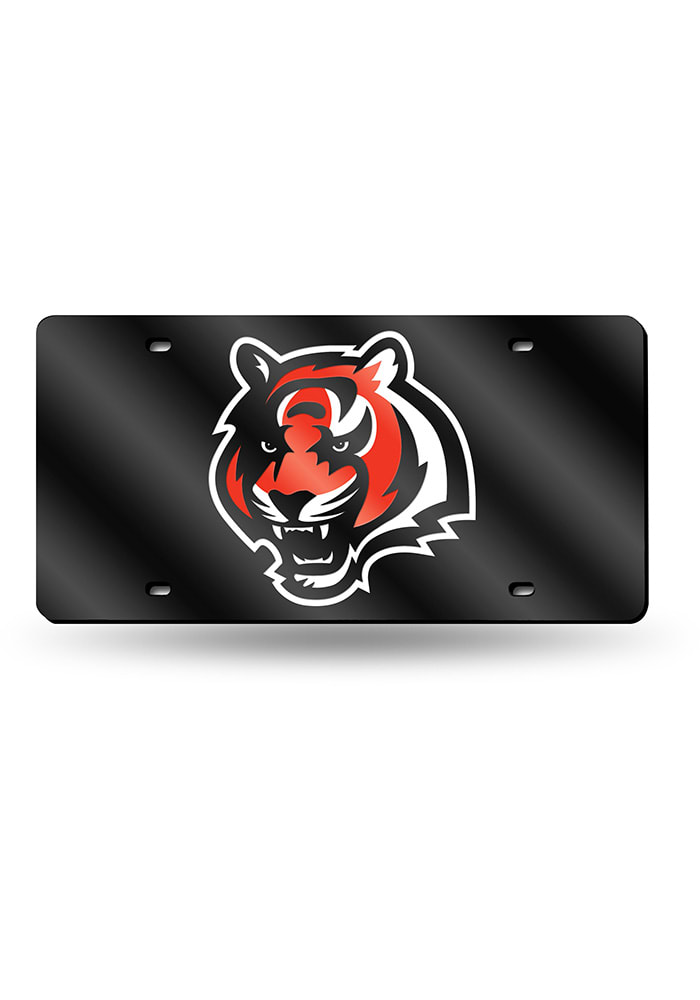 Cincinnati Bengals Laser Cut Car Accessory License Plate