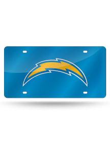 Los Angeles Chargers Laser Cut Car Accessory License Plate