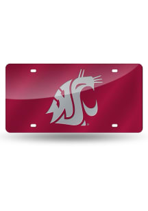 Washington State Cougars Laser Cut Car Accessory License Plate