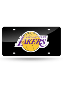 Los Angeles Lakers Laser Cut Car Accessory License Plate