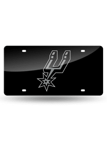 San Antonio Spurs Laser Cut Car Accessory License Plate