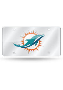 Miami Dolphins Laser Cut Car Accessory License Plate