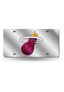 Miami Heat Laser Cut Car Accessory License Plate