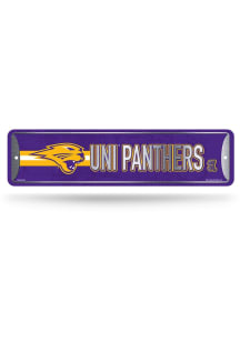 Northern Iowa Panthers 4x15 Metal Street Sign