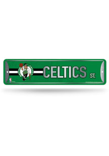 Boston Celtics 4x15 Metal Street Sign