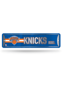 New York Knicks 4x15 Metal Street Sign