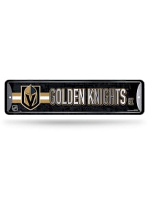 Vegas Golden Knights 4x15 Metal Street Sign