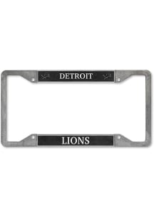 Detroit Lions Pewter License Frame